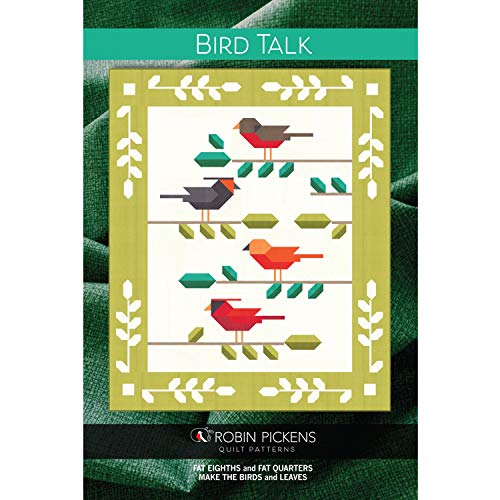 Load image into Gallery viewer, Bird Talk Quilt Pattern by Robin Pickens RPQP-BT128
