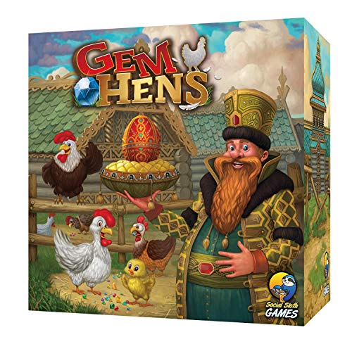 Load image into Gallery viewer, Social Sloth Games Gem Hens Board Game
