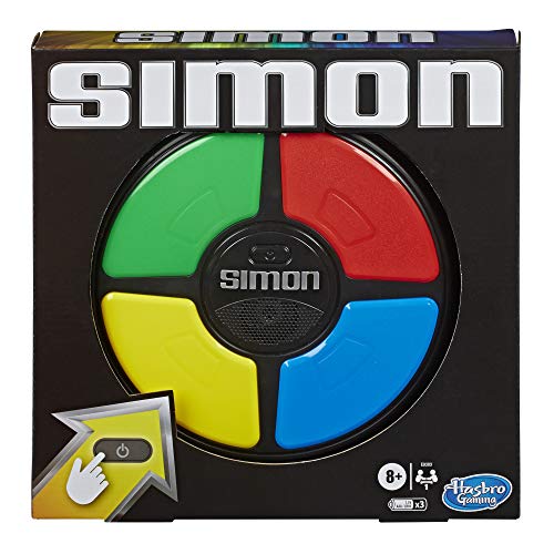 Load image into Gallery viewer, Hasbro Gaming Simon Handheld Electronic Memory Game With Lights and Sounds for Kids Ages 8 and Up
