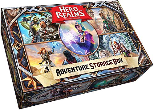 Load image into Gallery viewer, Hero Realms Adventure Storage Box – Card Deck Box - Durable and Sturdy - Compatible with Hero Realms Deck Building Game
