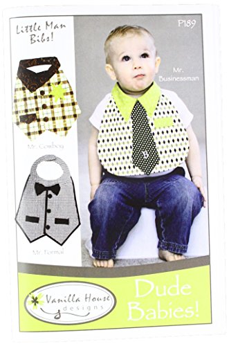 Load image into Gallery viewer, Vanilla House VHP189 Dude Babies Bibs Ptrn
