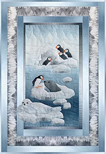 Load image into Gallery viewer, Pine Needles Arctic Circle 4 Puffins And Seals Pattern
