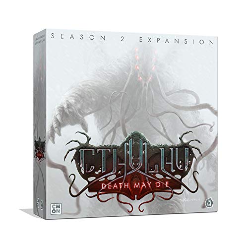 Load image into Gallery viewer, Cthulu: Death May Die Season 2 Board Game Expansion | Horror Game | Mystery Game | Cooperative Game for Adults and Teens | Ages 14+ | 1-5 Players | Average Playtime 90-120 Minutes | Made by CMON
