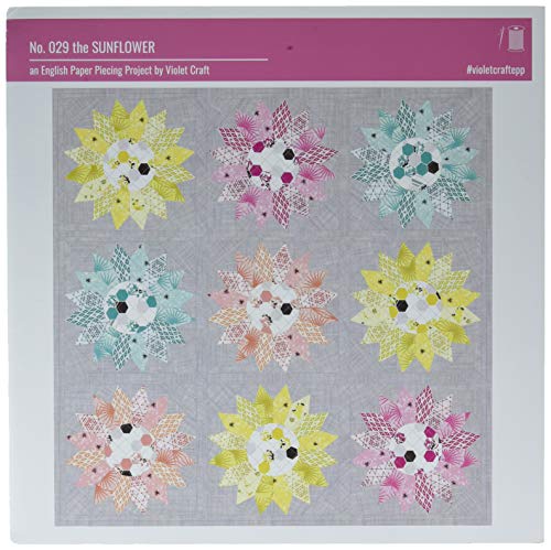 Load image into Gallery viewer, Violet Craft VC029 Sunflower English Paperpiecing, None
