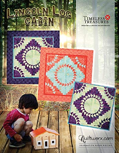 Load image into Gallery viewer, Quiltworx - Judy Niemeyer Quilting Lincoln Log Cabin Pattern
