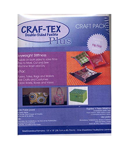 Load image into Gallery viewer, Bosal Double Side Fusible Non-Woven Heavyweight Craf-tex Plus 15in x 18in
