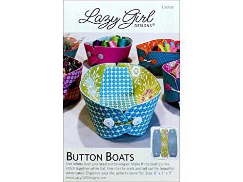 Load image into Gallery viewer, Lazy Girl Design Button Boats Ptrn
