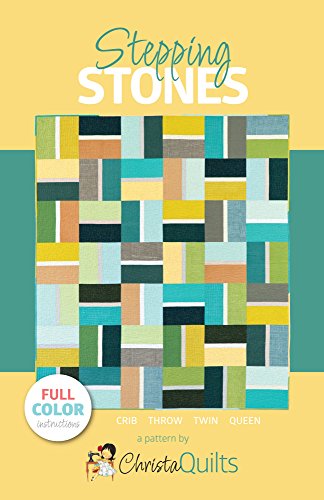 Load image into Gallery viewer, Christa Quilts Stepping Stones Quilt Pattern 4 Sizes
