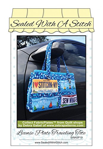 Load image into Gallery viewer, License Plate Traveling Tote
