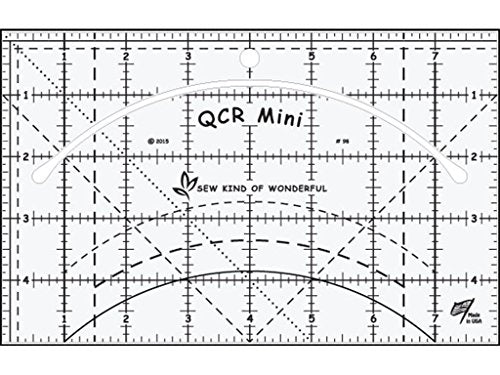 Load image into Gallery viewer, Sew Kind of Wonderful QCR Mini Ruler, Original Version
