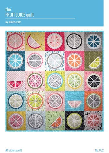 Load image into Gallery viewer, Violet Craft - Fruit Juice Quilt Pattern
