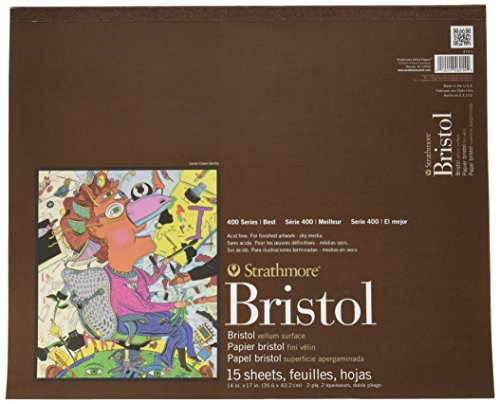 Strathmore 400 Series Bristol, 2-Ply Vellum, 14