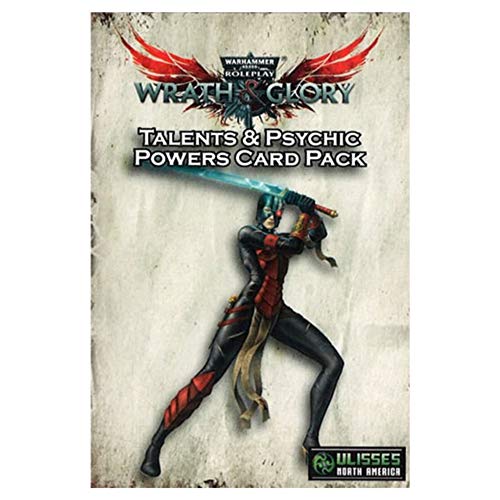 Load image into Gallery viewer, Ulisses North America Wrath &amp; Glory Character Talents and Psychic Power Card Pack -55 Cards
