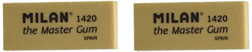 Milan bmm10314 – Pack of 2 Erasers