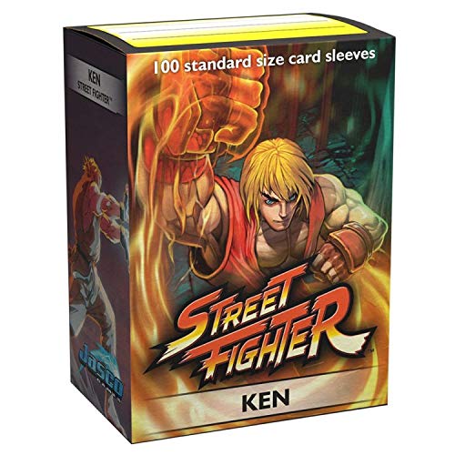 Load image into Gallery viewer, Arcane Tinmen ATM16012 Street Fighter Ken Dragon Art Play Shield - 100 Count
