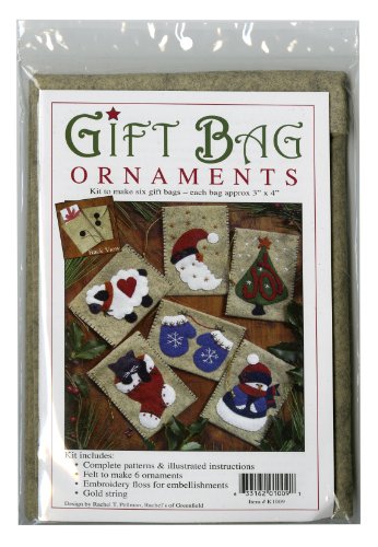 Load image into Gallery viewer, Gift Bags Ornament Kit 6/Pkg-3x4
