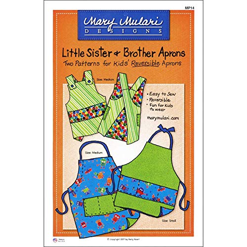 Load image into Gallery viewer, Mary&#39;s Productions MAPMP14 Little Sister &amp; Brother Apron
