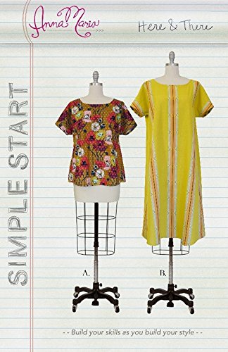 Load image into Gallery viewer, ANNA MARIA SIMPLE START HERE &amp; THERE TUNIC AND BLOUSE sewing pattern
