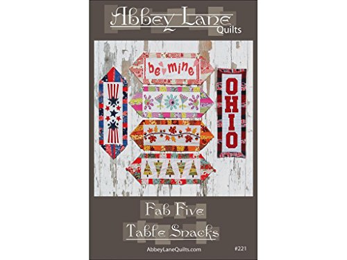 Abbey Lane Quilts Fab Five Table Snacks Ptrn