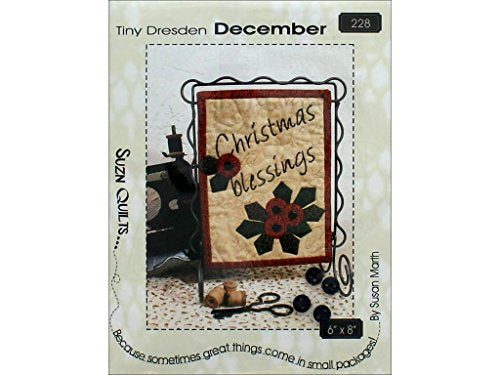 Load image into Gallery viewer, Suzn Quilts Patterns Suzn Quilts Tiny Dresden December Ptrn
