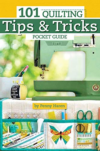 Load image into Gallery viewer, 101 Quilting Tips &amp; Tricks Pocket Guide (Landauer) Handy Reference to Penny Haren&#39;s Expert Advice on Equipment, Short Cuts, Organization, Using Color, Choosing Patterns, Machine Quilting, &amp; More
