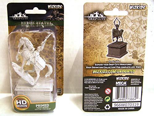 Load image into Gallery viewer, WizKids Deep Cuts Unpainted Miniatures: Heroic Statue
