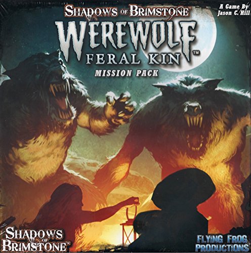 Load image into Gallery viewer, Flying Frog Productions FFP07MP05 Shadows of Brimstone: Werewolves-Mission Pack, Multicoloured
