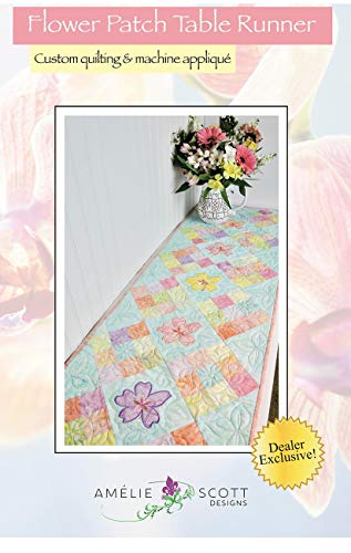 Load image into Gallery viewer, Amelie Scott Designs Flower Patch Table Runner Pattern
