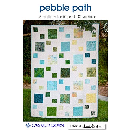 Load image into Gallery viewer, Pebble Path Quilt Pattern by Cozy Quilt Designs
