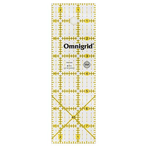 Load image into Gallery viewer, Omnigrid Ruler, 2-1/2 x 8-Inch, Clear
