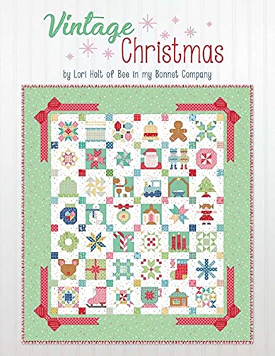 Load image into Gallery viewer, It&#39;s Sew Emma Vintage Christ mas Quilt Book by Lori Holt of Bee in My Bonnet
