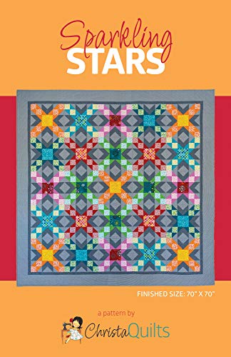 Load image into Gallery viewer, Christa Quilts Sparkling Stars Quilt Pattern
