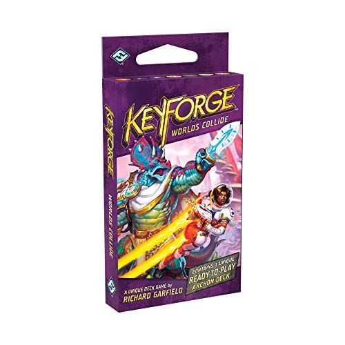 Load image into Gallery viewer, Fantasy Flight Games Keyforge Worlds Collide Archon Deck Disp, Model:KF05
