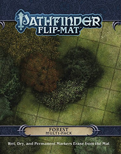 Load image into Gallery viewer, Paizo Flip-Mat: Forest Multi-Pack
