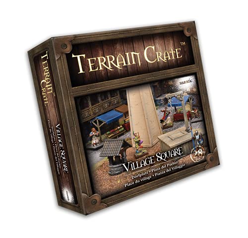 Load image into Gallery viewer, Mantic Games MGTC130 TerrainCrate: Village Square (Retail Exclusive), Multi
