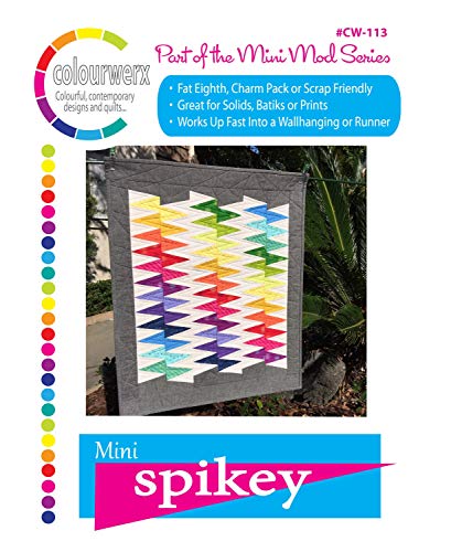 Load image into Gallery viewer, Mini Spikey - Quilt Pattern by Colourwerx
