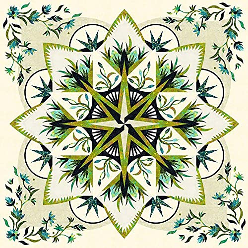 Quiltworx - Judy Niemeyer Quilting Valley Blossoms Pattern, None