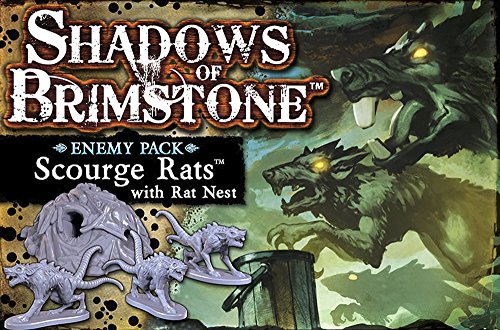 Load image into Gallery viewer, Shadows of Brimstone: Scourge Rats Enemy Pack
