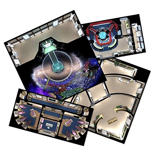 Star Trek Adventures RPG: The Next Generation Starfleet Deck Tiles