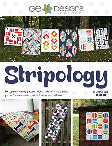 Load image into Gallery viewer, G.E. Designs Stripology Softcover Quilt Strip Pattern Book
