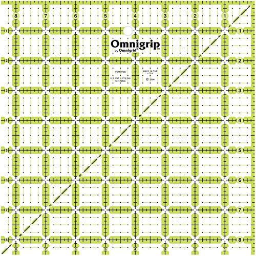 Load image into Gallery viewer, Omnigrip Neon Quilters Ruler - 8-1/2 Inch x8-1/2 Inch
