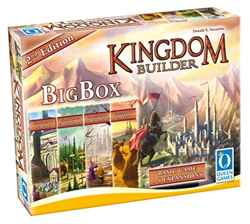 Load image into Gallery viewer, Queen Games Kingdom Builder Big Box 2nd Edition Board Game
