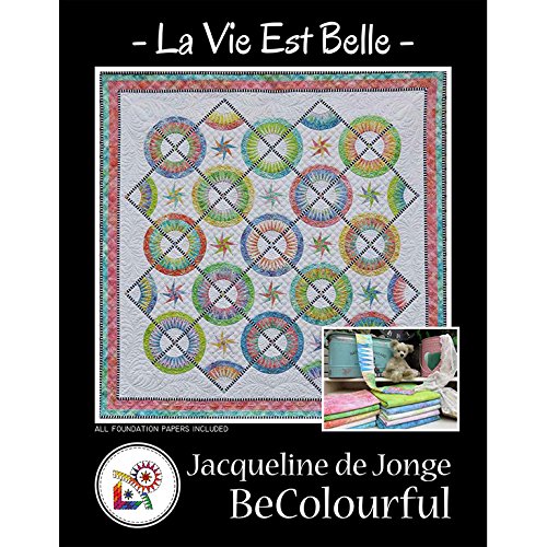 Load image into Gallery viewer, La Vie est Belle Quilt Pattern by BeColourful
