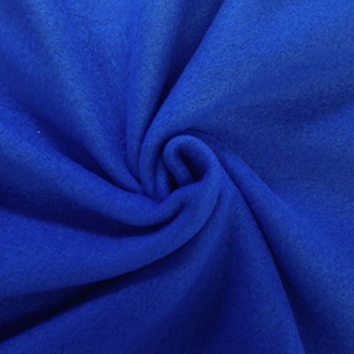 Load image into Gallery viewer, Solid Royal Blue Fleece Fabric 60&#39;&#39; inch Sold by The Yard
