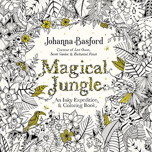 Load image into Gallery viewer, Magical Jungle: An Inky Expedition and Coloring Book for Adults
