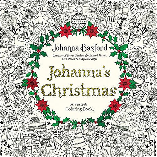 Load image into Gallery viewer, Johanna&#39;s Christmas: A Festive Coloring Book for Adults
